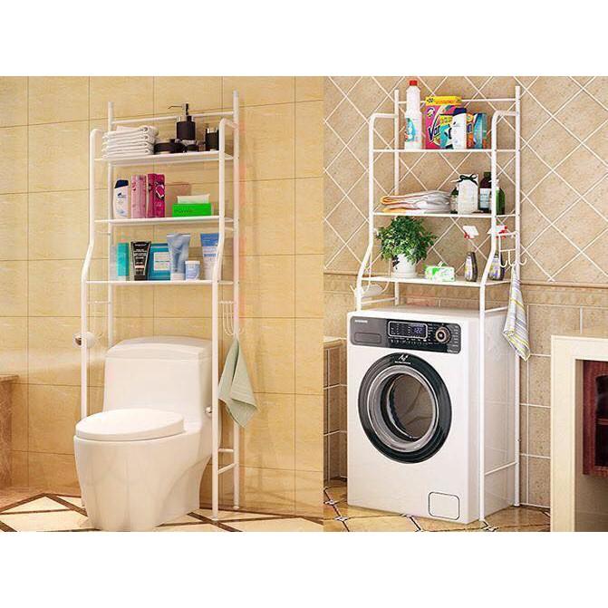 kệ sắt sau bồn cầu