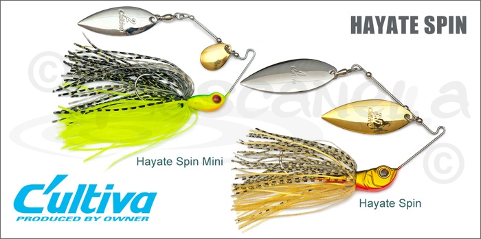 MỒI CÂU CÁ LÓC CULTIVA HAYATE SPIN.
