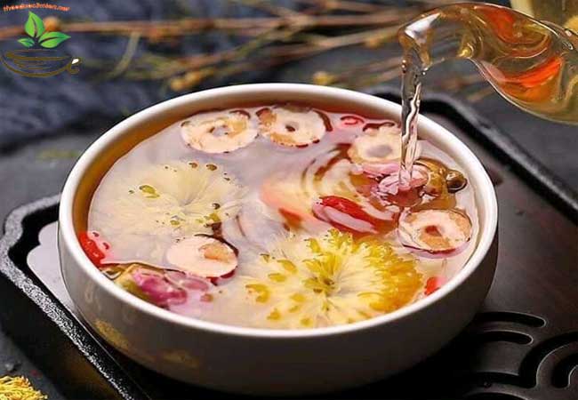 Trà Cam - Quế - Táo Đỏ - Nụ Lài - Đường Phèn