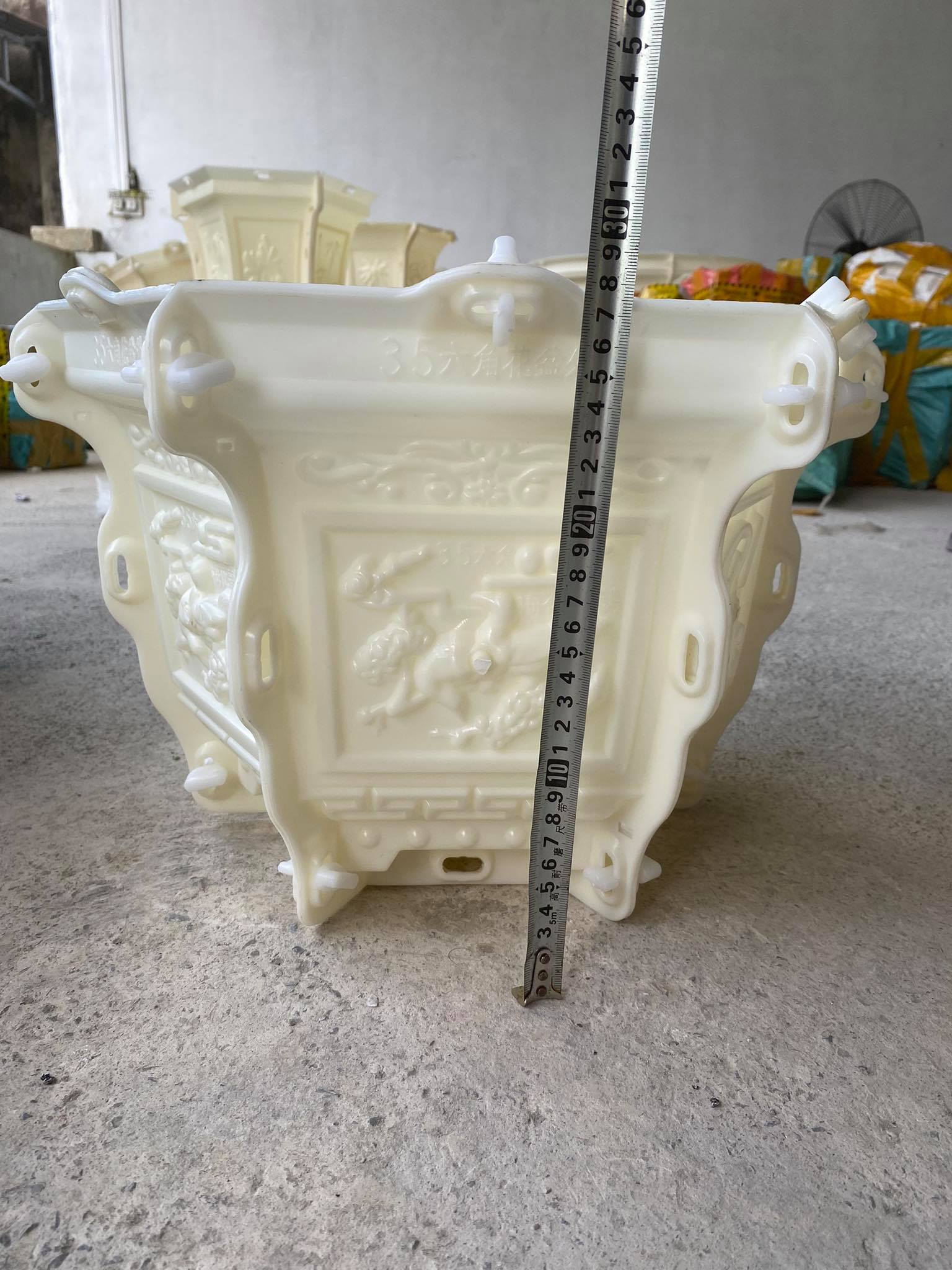 khuôn đúc chậu lục giác 35