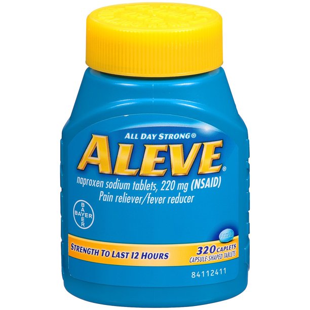 Aleve 220mg - 320 viên [Hàng Mỹ Chính Hãng]