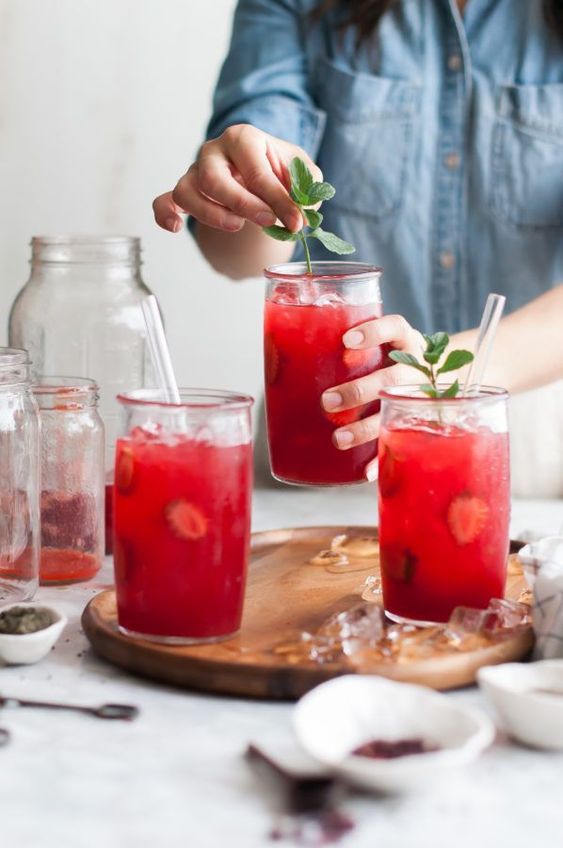Sinh tố dâu tây OSTERBERG ( Osterberg Strawberry Crush) 1L