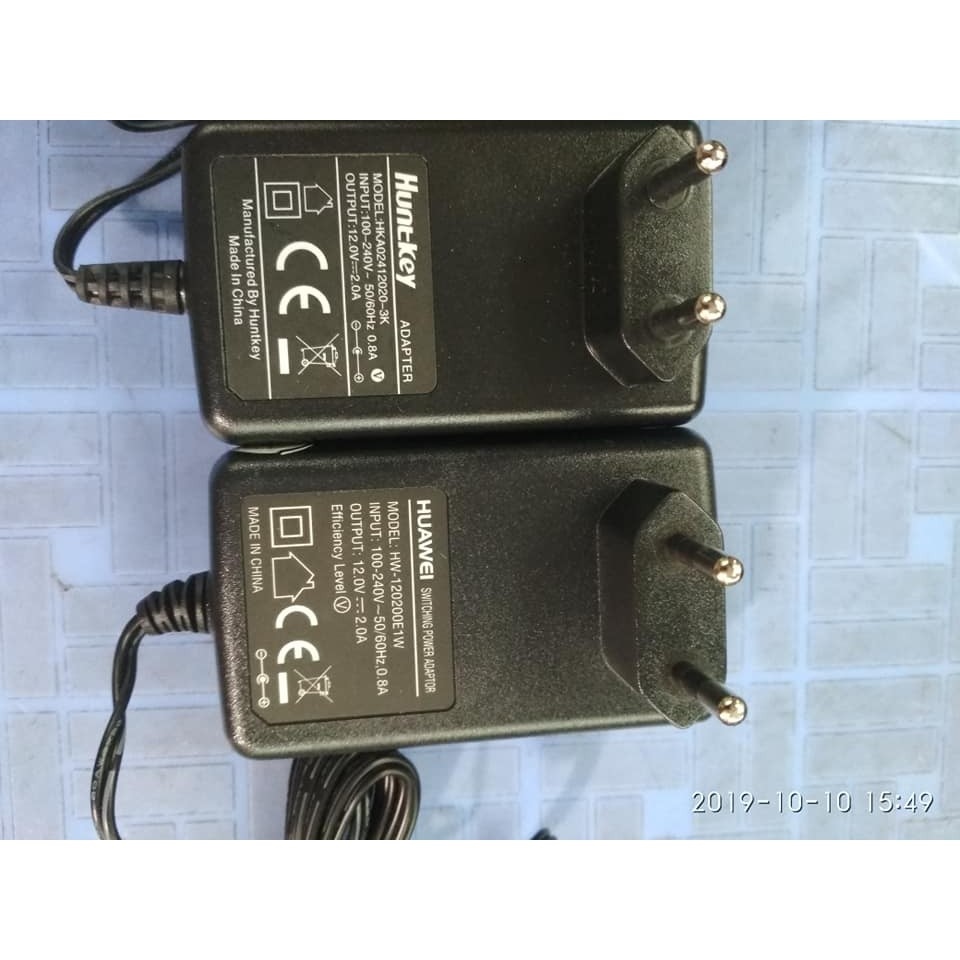 sạc 12V-2A huawei chính hãng