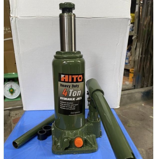 Con đội thủy lực, kích thủy lực Hito 2 tấn 4 tấn
