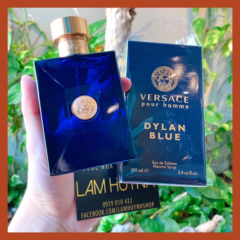 [ CHÍNH HÃNG] Nước hoa nam VERSACE DYLAN BLUE POUR HOMME 100ml