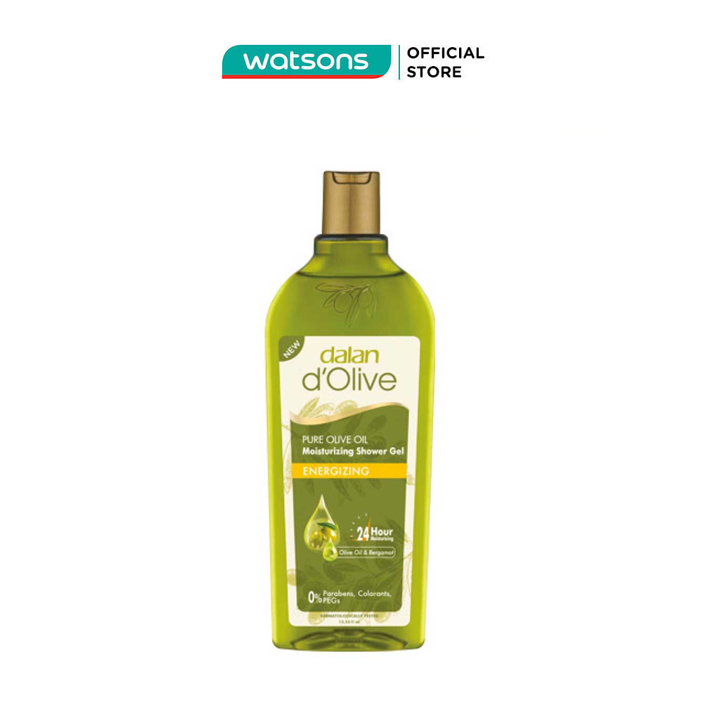 Gel tắm dưỡng ẩm dalan d’olive energizing 400ml