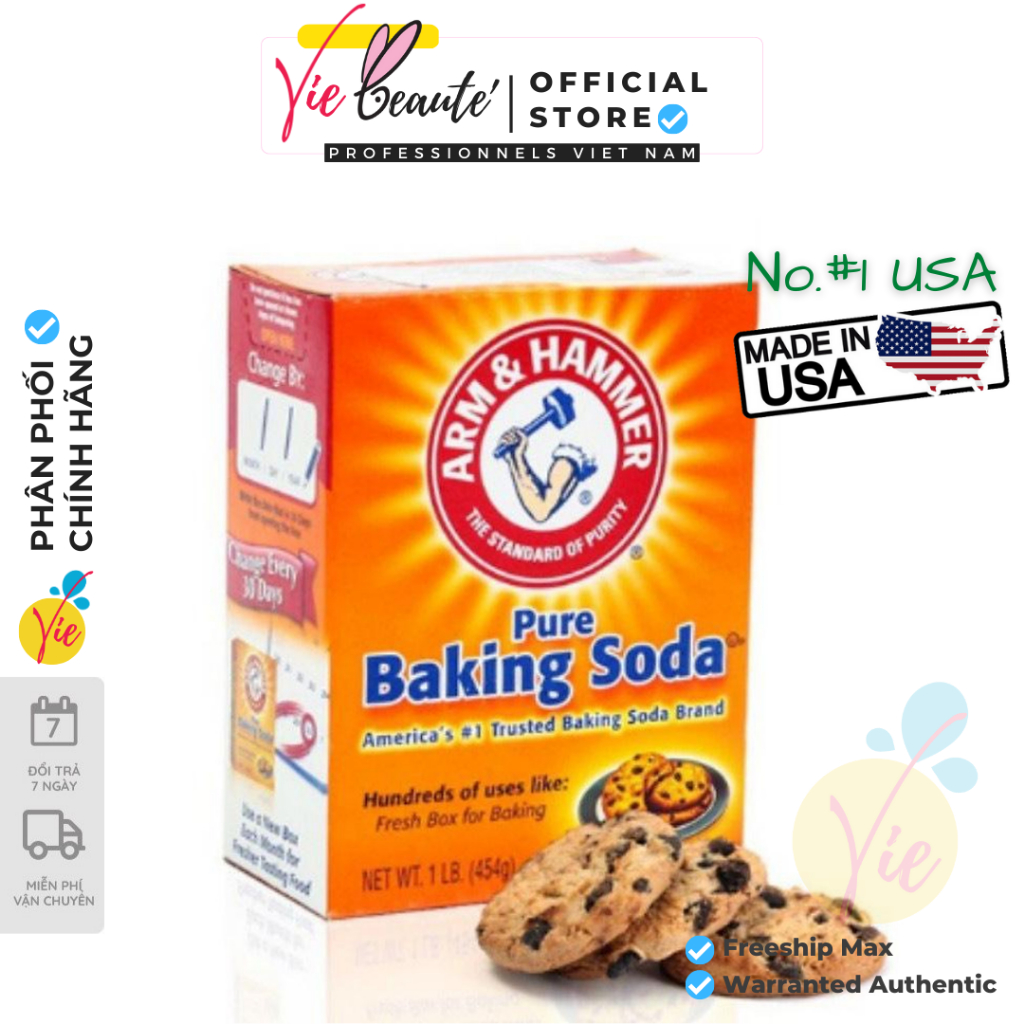 Baking soda - bột baking soda đa công dụng 454g - nhập khẩu từ mỹ