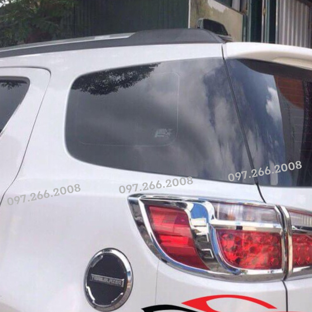 Ốp Nắp Bình Xăng Trailblazer mẫu Mạ Crom 2019 - 2025