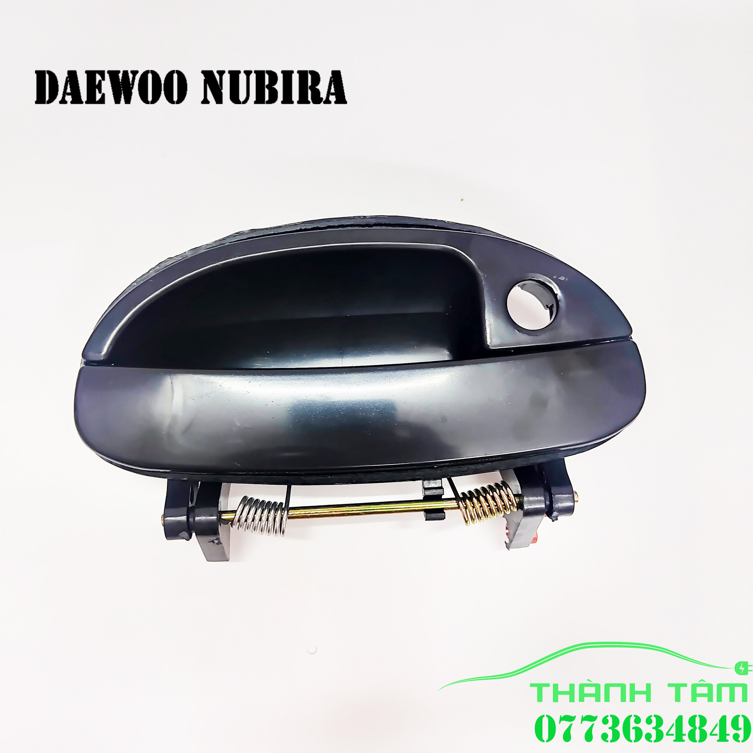 Tay mở cửa ngoài daewoo nubira đen/ tay nắm cửa ngoài daewoo nubira đen