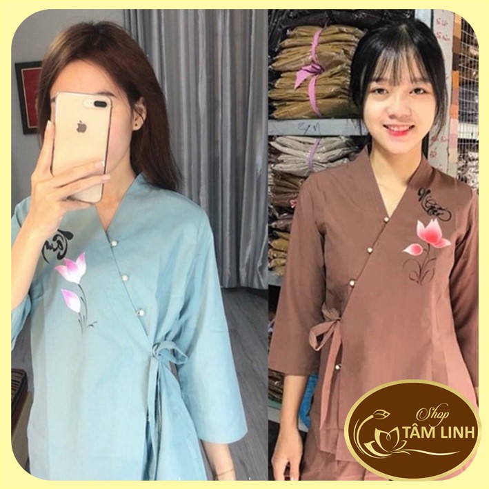 Đồ Lam Đi Chùa _Xéo Nơ