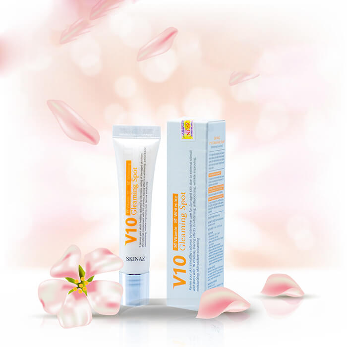 [CHÍNH HÃNG] Kem trị nám V10 SKINAZ - 15ml