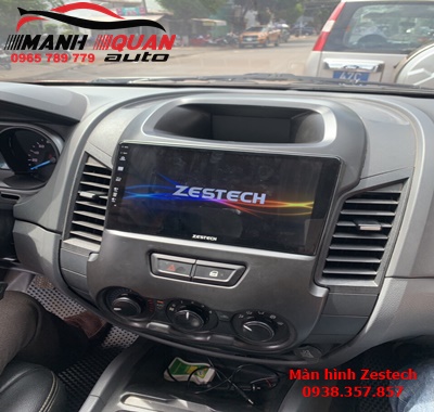 Màn hình android Zestech Z500 cho xe Ranger 2017