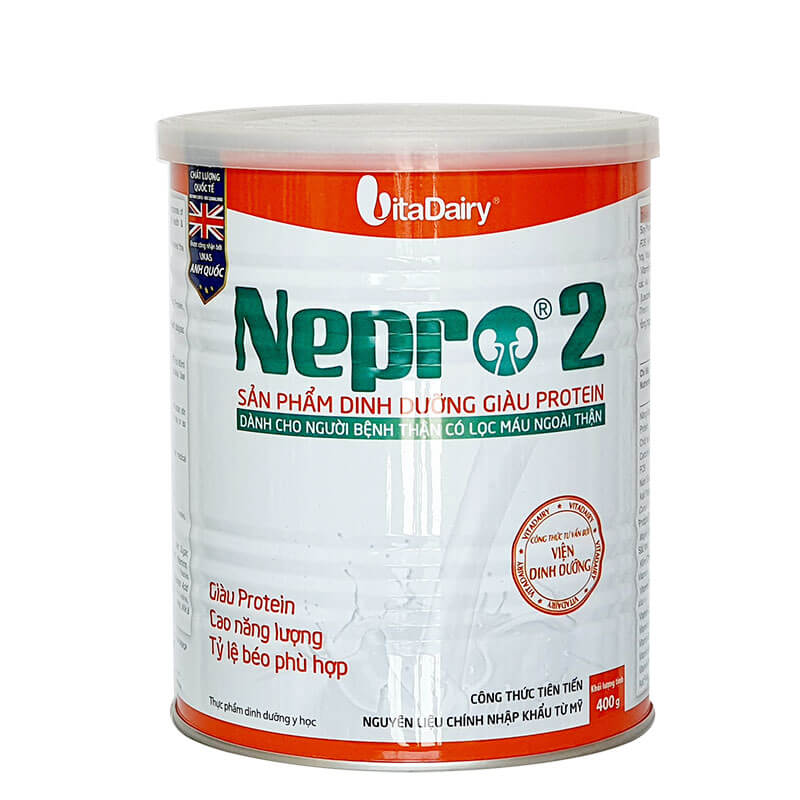 Sữa Nepro 2 400g dành cho người chạy thận nhân tạo