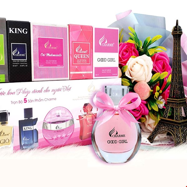 Bộ Set Nước Hoa Char.me Mini (5 chai x 10ml)