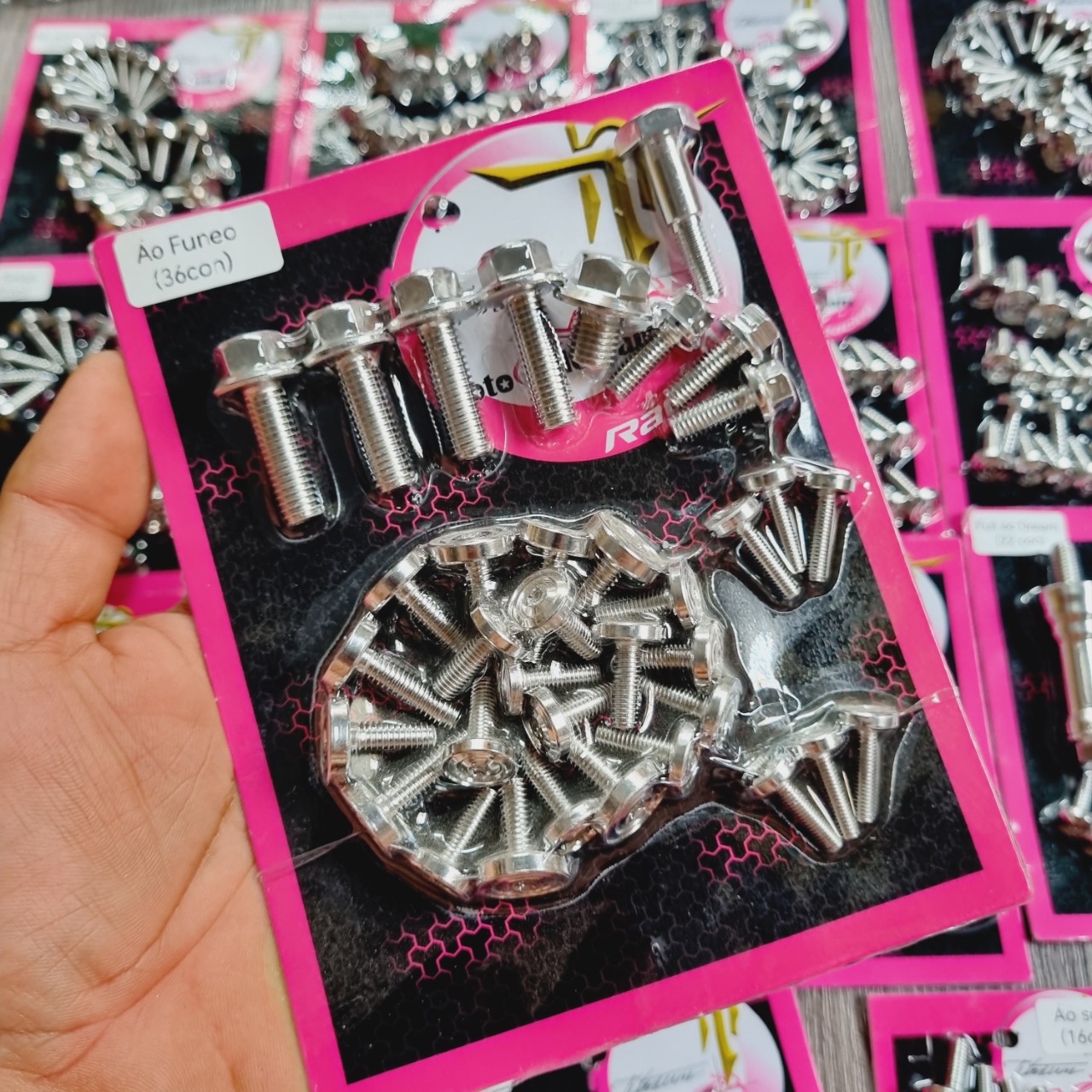 Full bộ ốc dàn áo future neo inox mẫu thái siêu đẹp