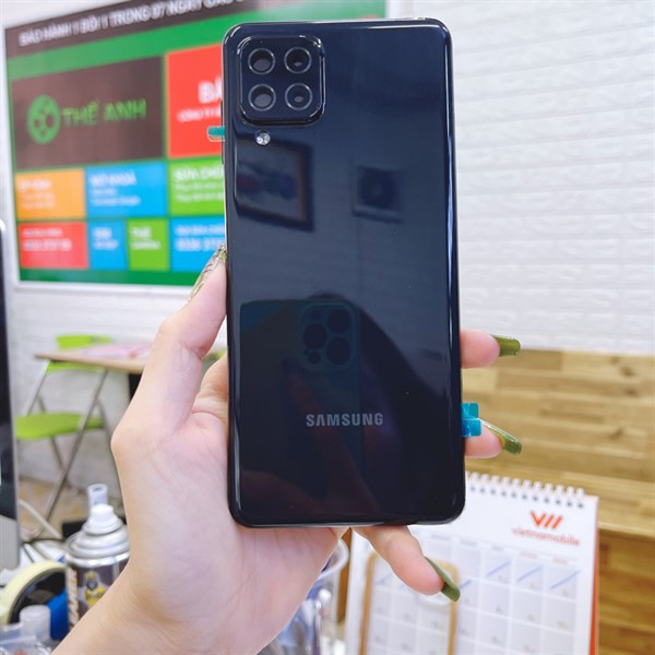 Bộ vỏ samsung a22 4g / sm-a225 sim, kính cam đầy đủ zin nấu máy