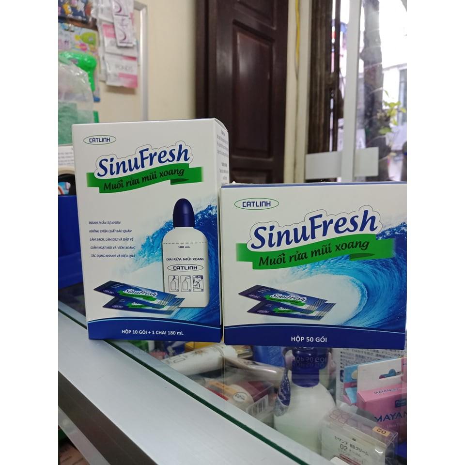 Muối rửa mũi  SinuFresh (hộp 50 gói)