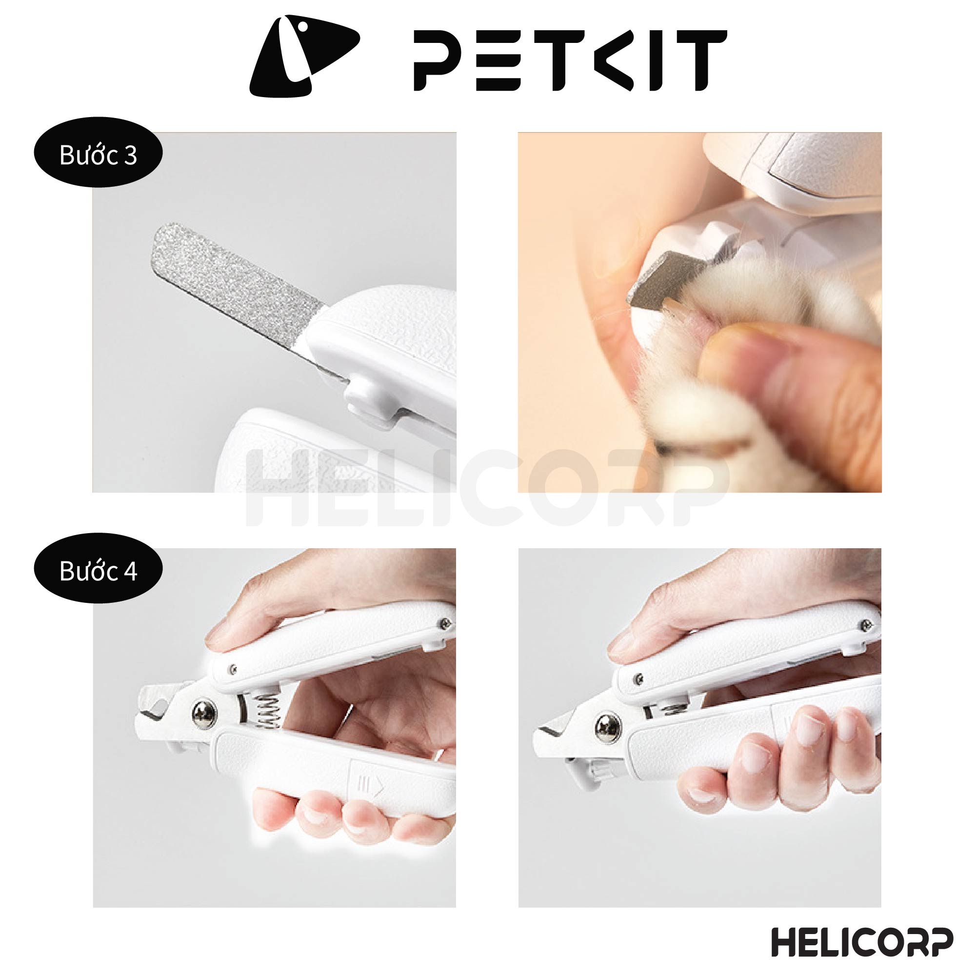 Kìm Bấm Cắt Móng Cho Chó Mèo Petkit