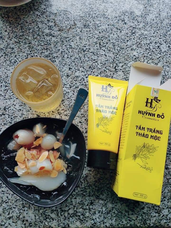 Tắm trắng thảo mộc Huỳnh đỗ