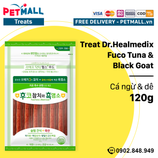 Treat Dr.Healmedix Fuco Tuna & Black Goat 120g - Cá ngừ & thịt dê Petmall thumbnail