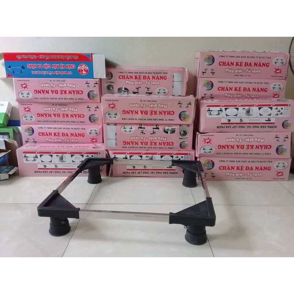 [HCM]Chân kệ inox cho máy giặt tủ lạnh
