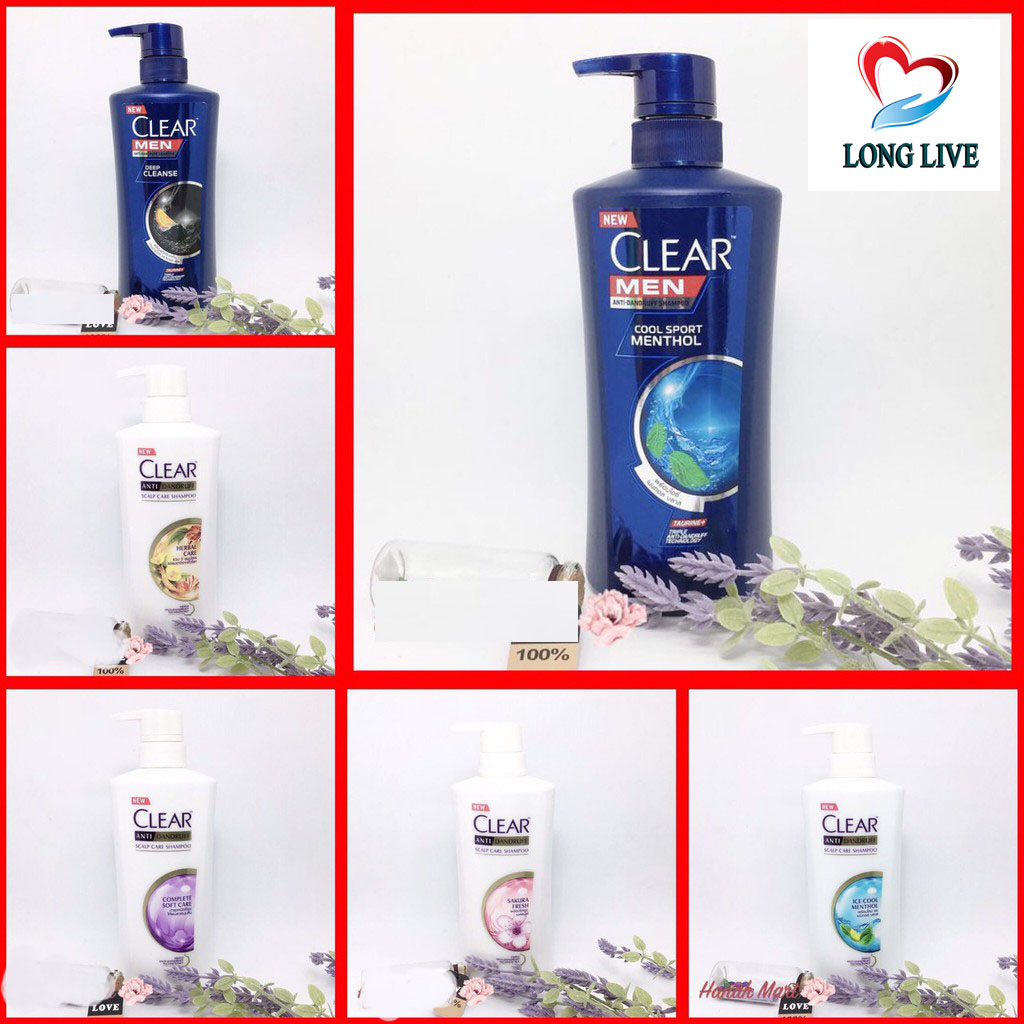 Dầu gội đầu Clear Men Thái Lan 400ml