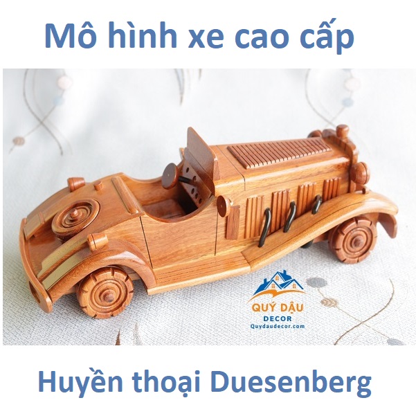 Mô hình xe ô tô cổ điển mui trần