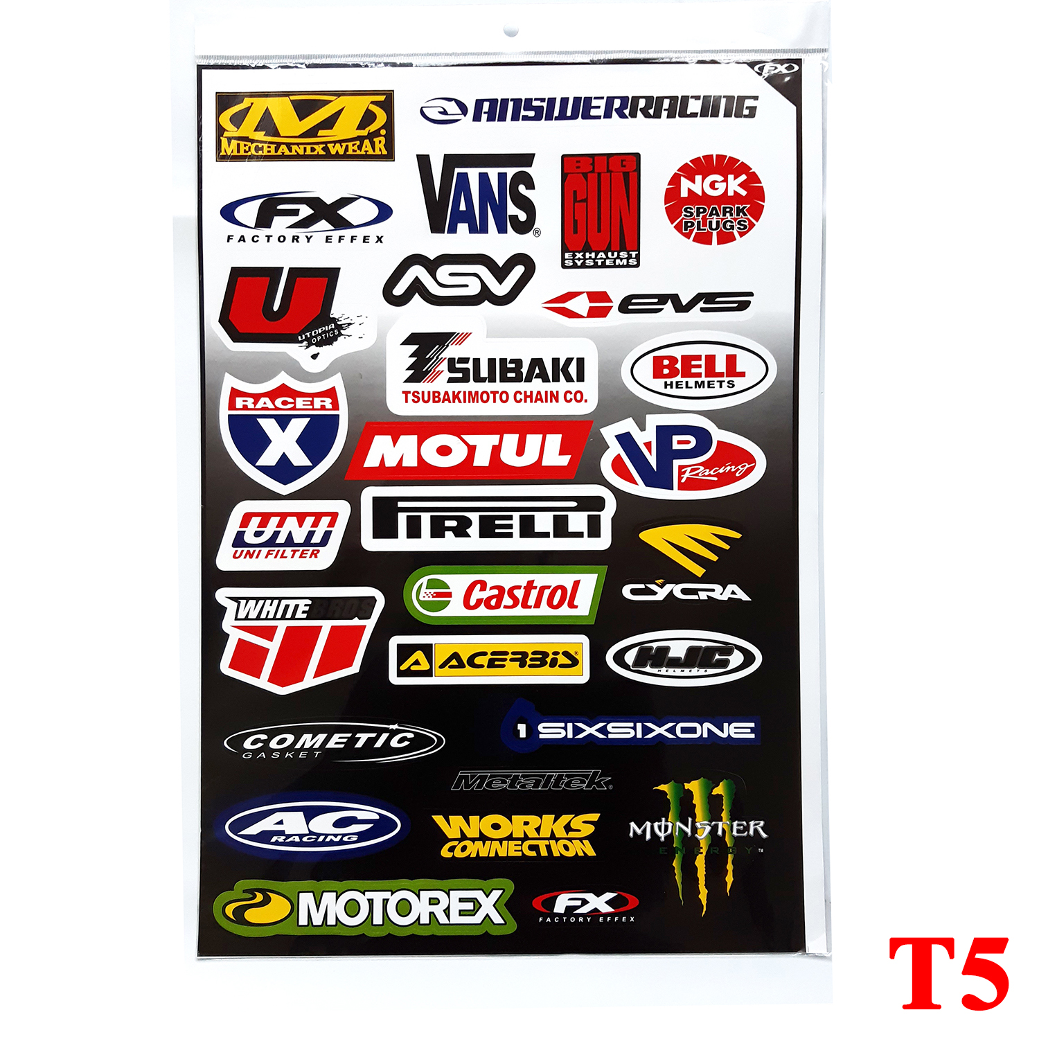 Tấm decal dán xe máy