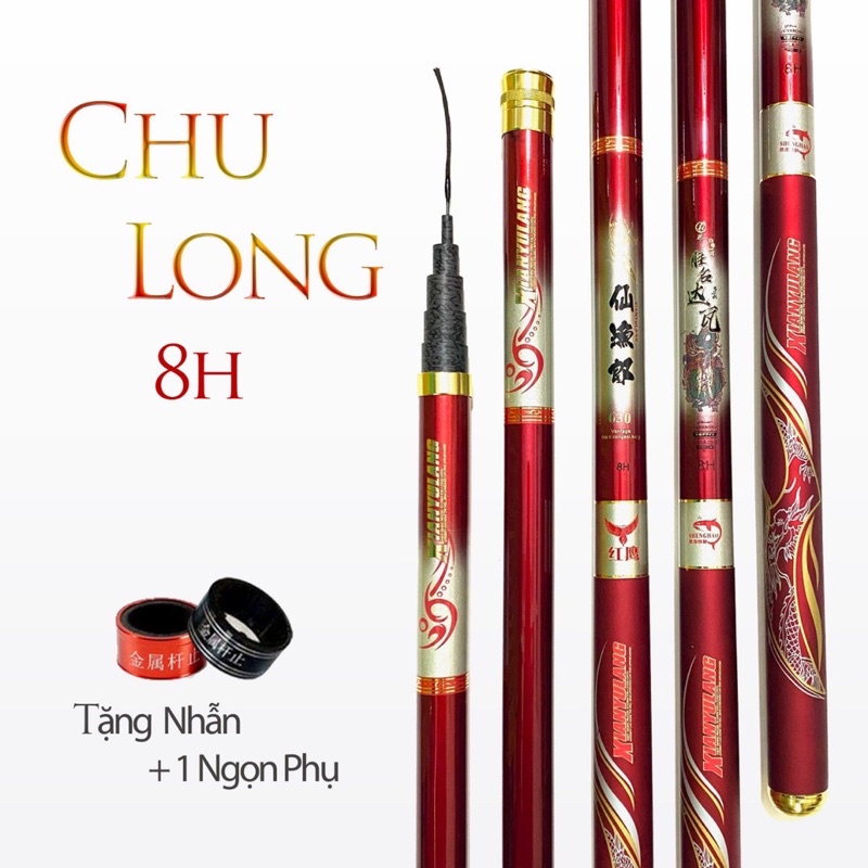 Cần câu tay chu long 8h