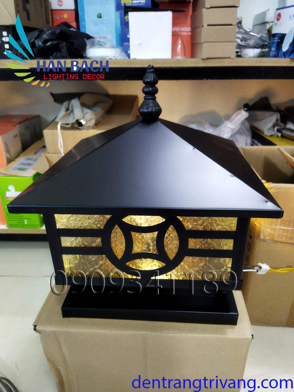 [HCM]ĐÈN TRỤ CỔNG Phi 300