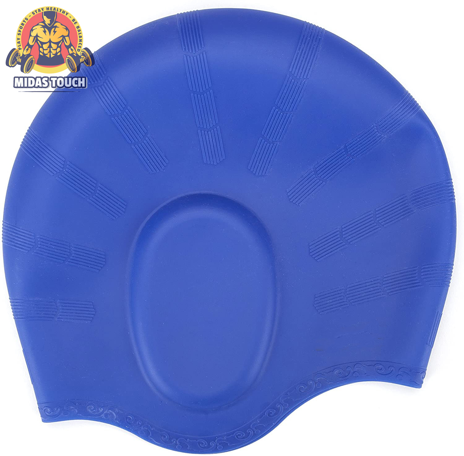 Mũ nón bơi người lớn và cho trẻ từ 7 tuổi trở lên  che tai và tóc hãng Pew Conquest silicone cao cấp co giãn thoải mái