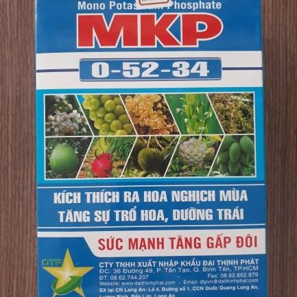 Phân bón Đại Thịnh Phát MKP (0-52-34) Combo 2 hộp