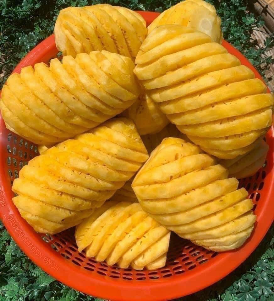 Kẹo Khóm Kẹp Dừa Non túi 500gr