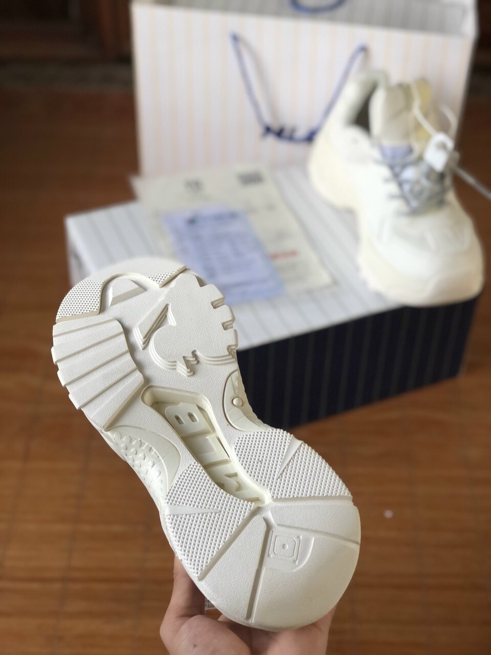 [CHÍNH HÃNG] Giày MLB Mickey vàng (full box bill)