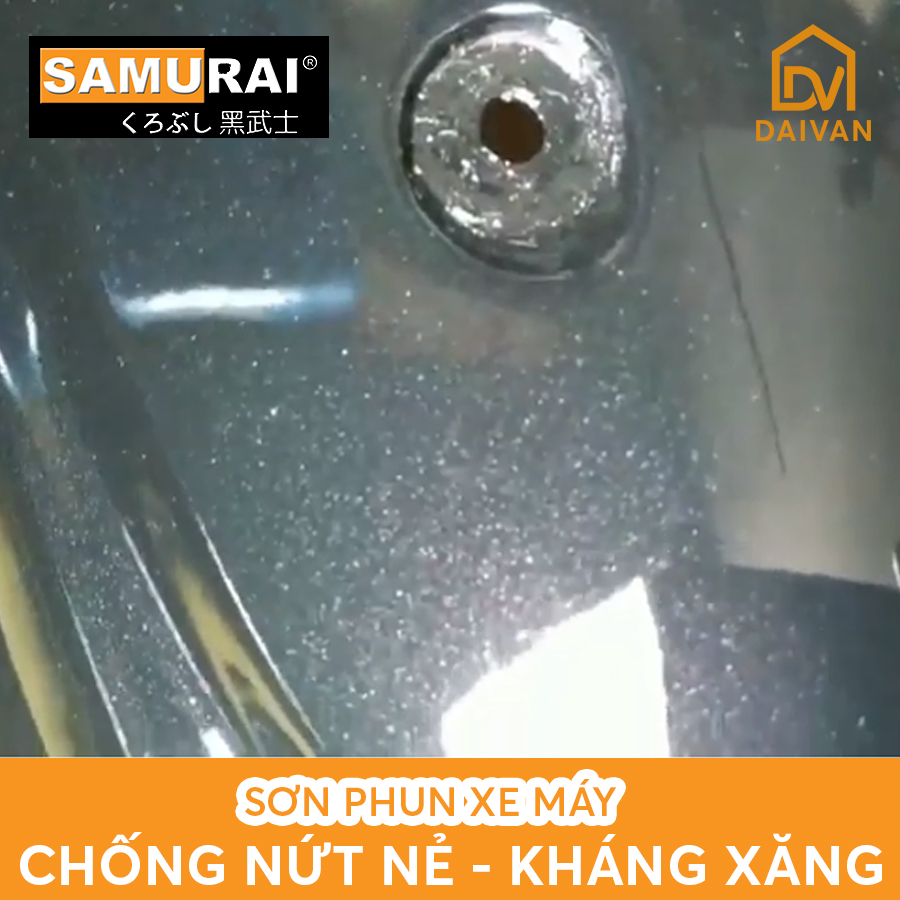 Chai sơn Samurai Y1222* màu đen Mio - Màu Yamaha