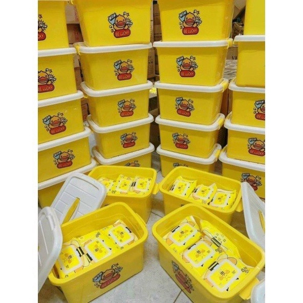 THÙNG 10 BỊCH KHĂN GIẤY ƯỚT CON VỊT MỖI BỊCH 80 TỜ