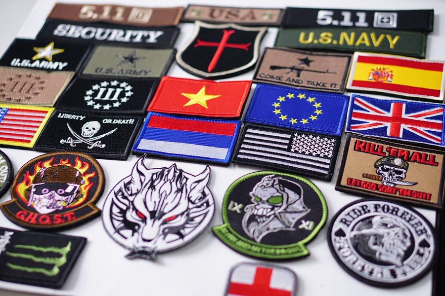 [HCM]Patch dán vải thêu  balotúi Tactical.511.