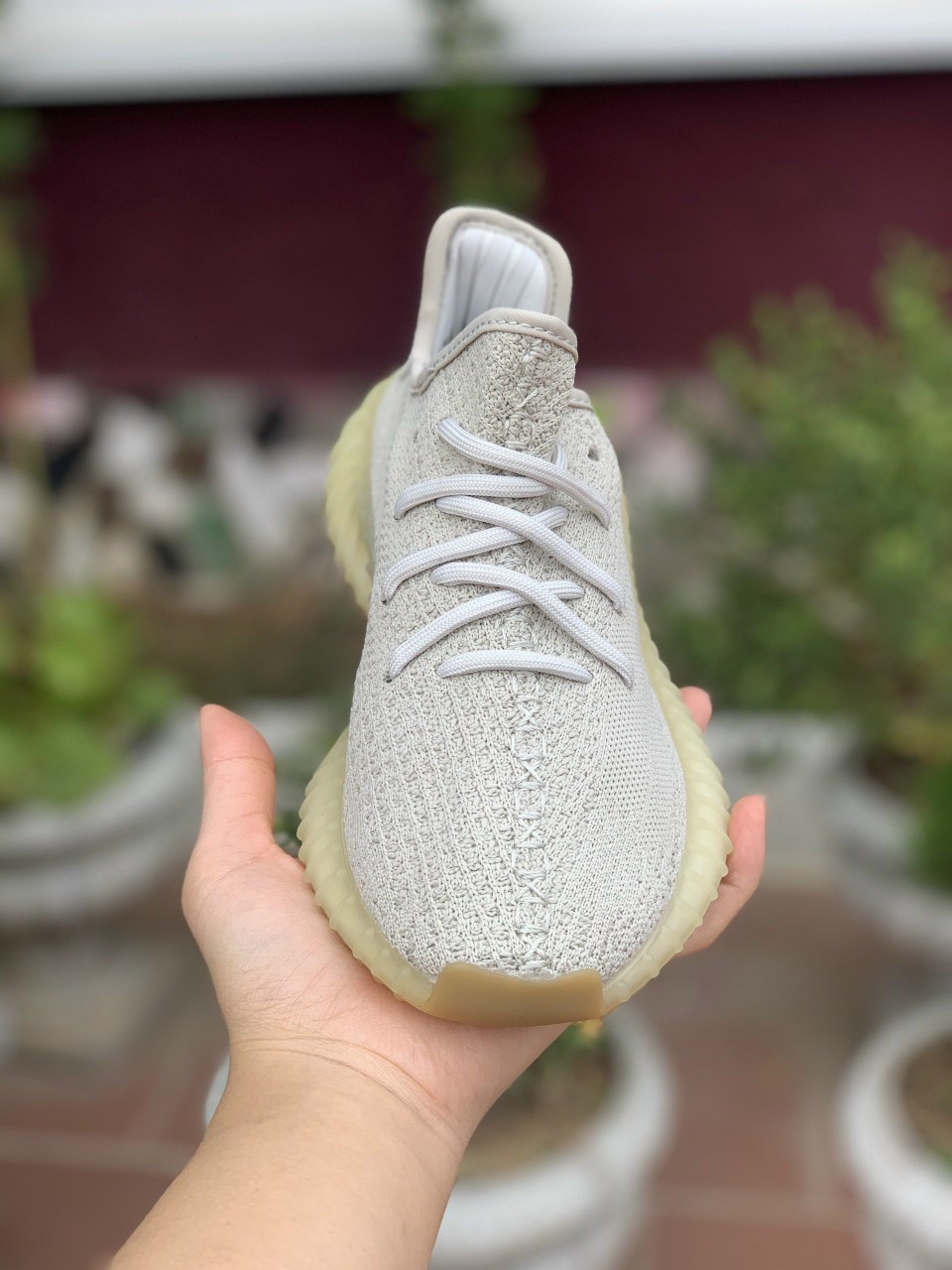 giày thể thao nam nữ adida yz 35.0 sesame