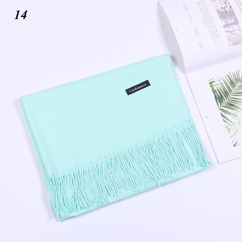 [Hoàn tiền 20%] Khăn Len Mềm Mịn Choàng Cổ Cao Cấp Khổ 75x190cm Nhiều Màu Thời Trang Trẻ trung Sành Điệu