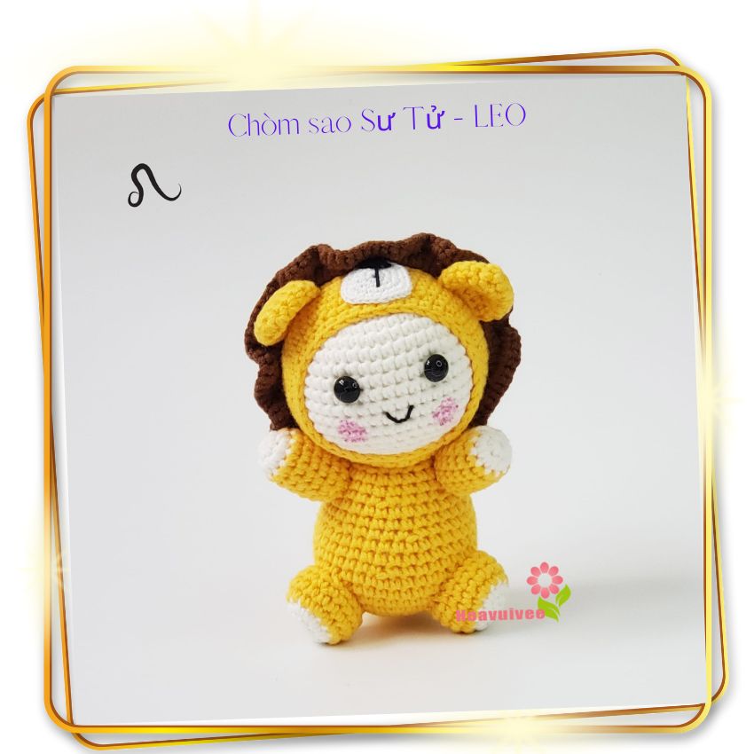 Thú bông móc len thủ công - 12 cung hoàng đạo / Hoavuivee