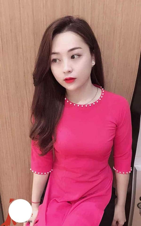 áo dài truyền thống may sẵn kèm quần lụa