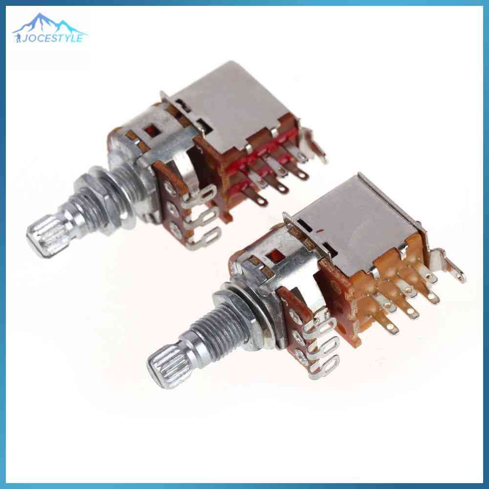A500k + b500k kéo đẩy điều khiển nồi chiết áp cho đàn guitar điện bass