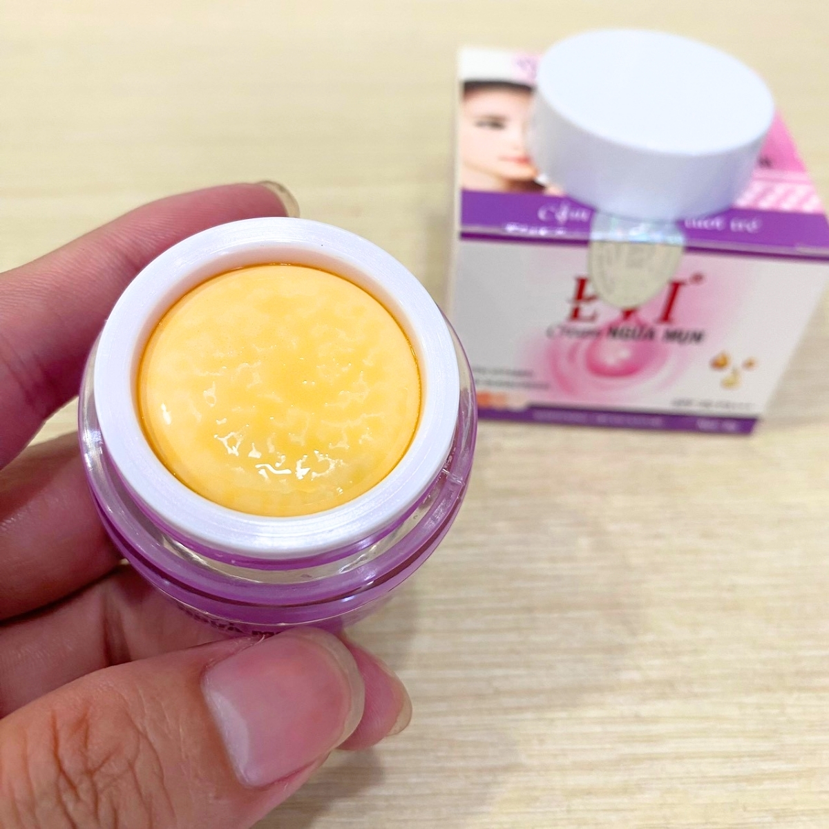 Kem ngừa mụn EVI xóa thâm liền sẹo trắng da không kích ứng 15g