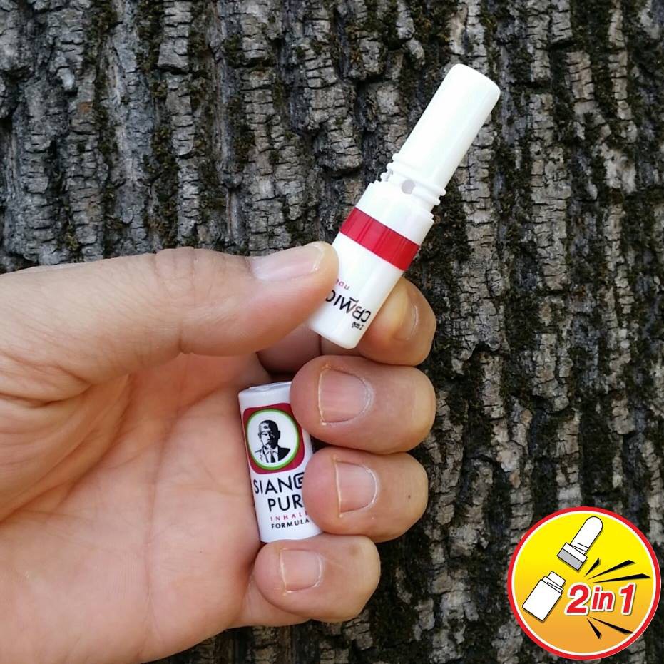 1 ỐNG HÍT THÔNG MŨI SIANG PURE Thái Lan 2ml