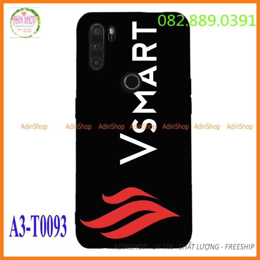 [HCM]Ốp lưng Vsmart Active 3 dẻo đen in hình