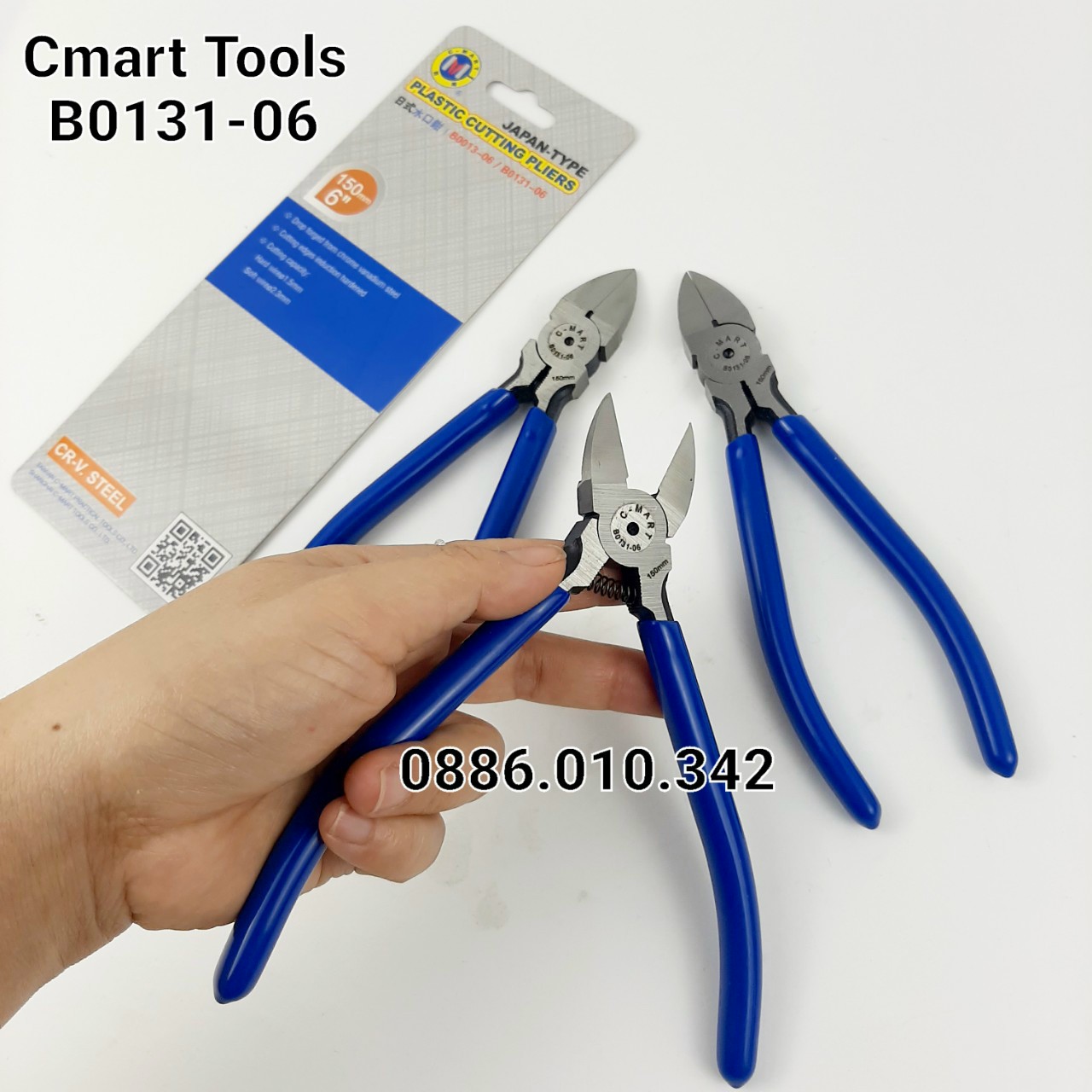 Kìm cắt nhựa,cắt chân linh kiện điện tử cao cấp B0131-6'' Cmart
