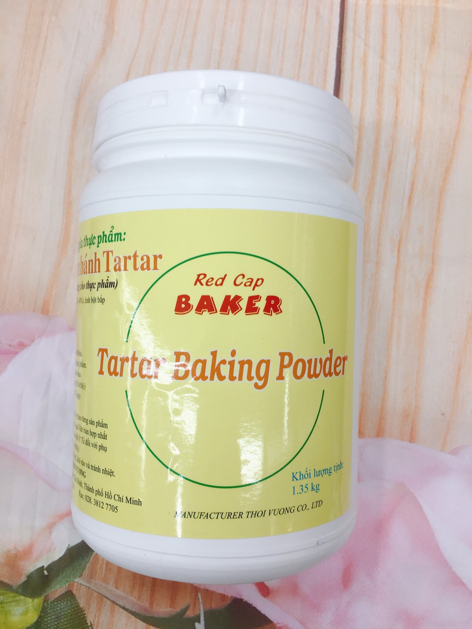 Bột Tartar 100gram- Phụ gia thực phẩm (gói chiết)