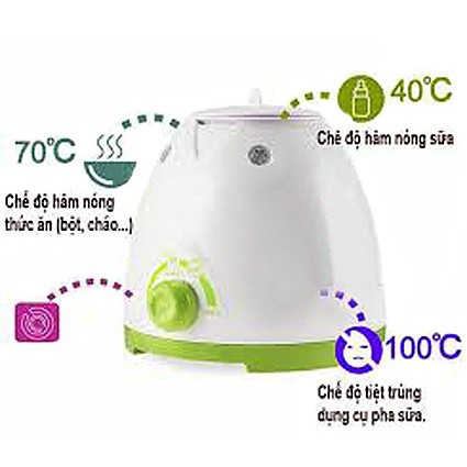MÁY Ủ SỮA HÂM CHÁO YUMMY MY-18B CAO CẤP