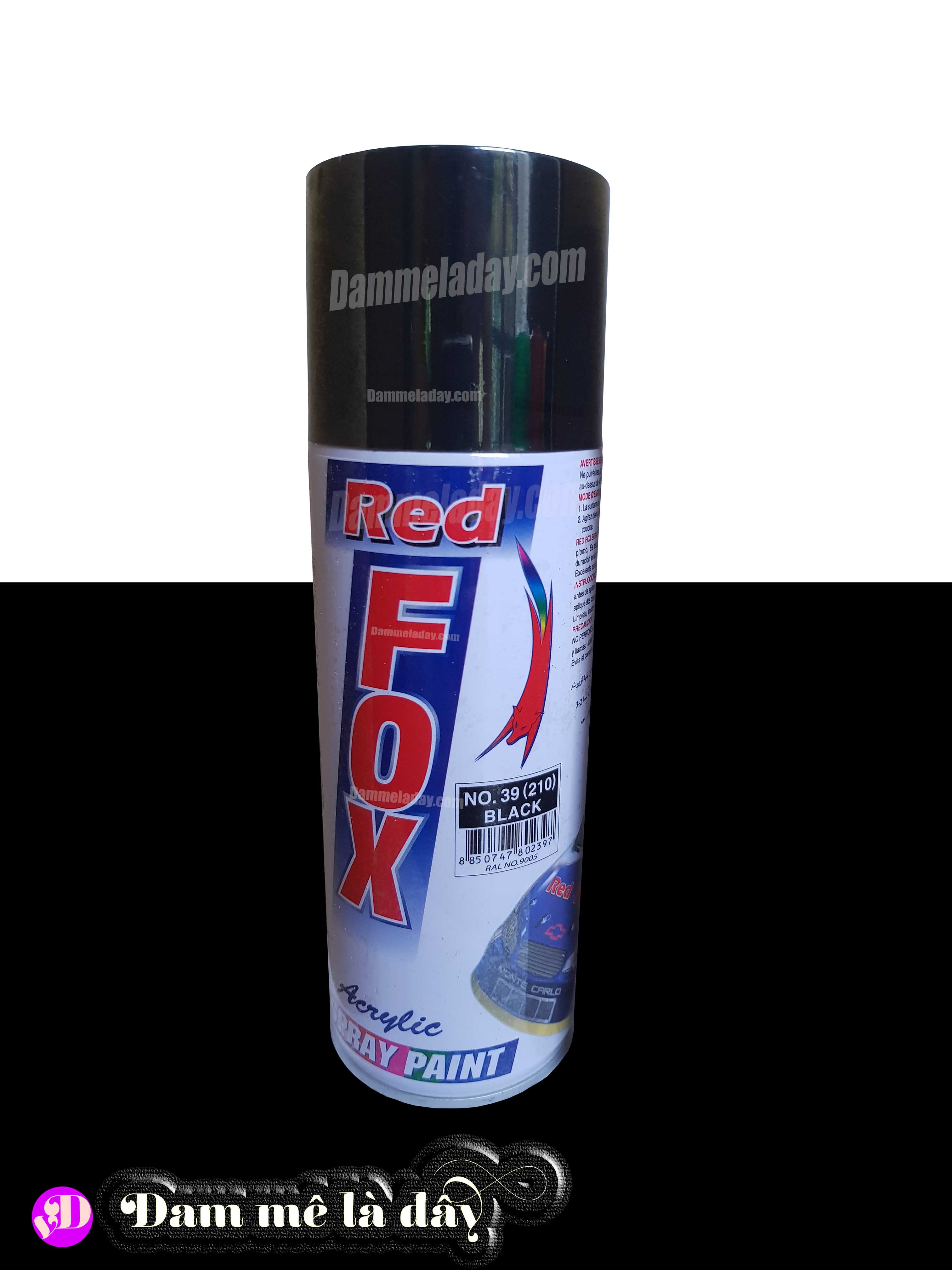 Sơn xịt Redfox Thái Lan đủ màu dung tích 400ml