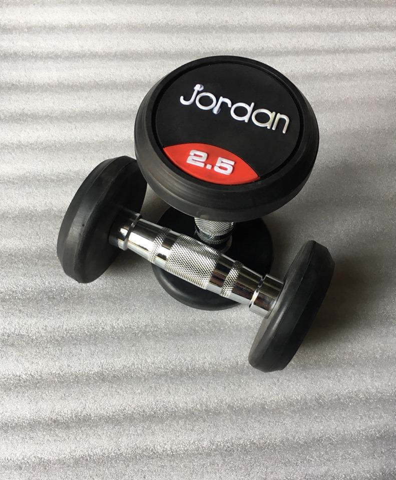 Tạ tay cao su jordan 2.5kg (1 đôi)